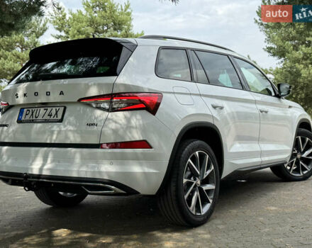 Белый Шкода Kodiaq, объемом двигателя 1.97 л и пробегом 147 тыс. км за 39990 $, фото 14 на Automoto.ua
