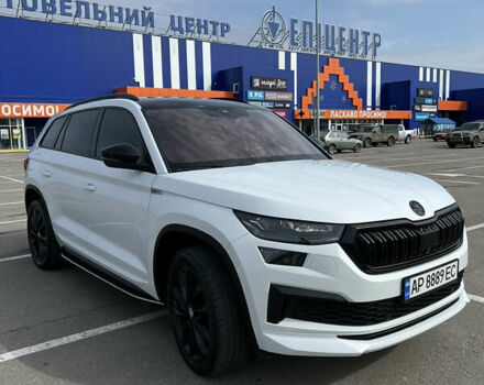 Шкода Kodiaq 2022 в Запорожье на Automoto.ua Белый Шкода Kodiaq, объемом двигателя 2 л и пробегом 65 тыс. км за 42000 $, фото 8 на Automoto.ua