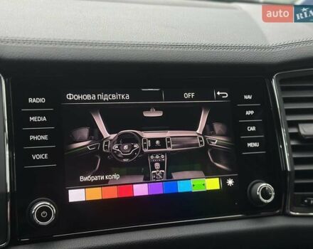 Белый Шкода Kodiaq, объемом двигателя 1.98 л и пробегом 131 тыс. км за 30990 $, фото 35 на Automoto.ua