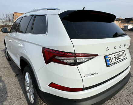Белый Шкода Kodiaq, объемом двигателя 2 л и пробегом 9 тыс. км за 43900 $, фото 10 на Automoto.ua
