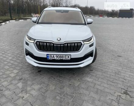 Белый Шкода Kodiaq, объемом двигателя 1.98 л и пробегом 27 тыс. км за 45000 $, фото 10 на Automoto.ua