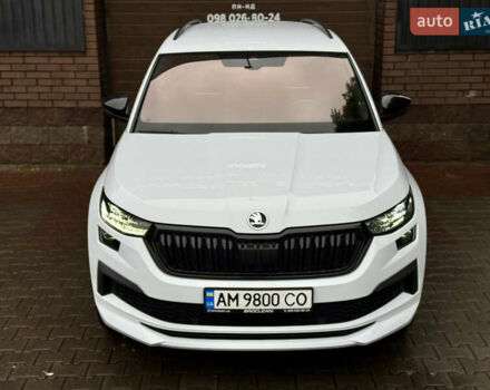 Білий Шкода Kodiaq, об'ємом двигуна 2 л та пробігом 154 тис. км за 37499 $, фото 2 на Automoto.ua