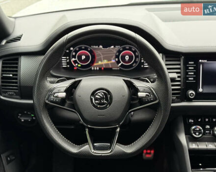 Білий Шкода Kodiaq, об'ємом двигуна 2 л та пробігом 154 тис. км за 37499 $, фото 19 на Automoto.ua