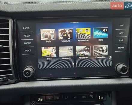 Білий Шкода Kodiaq, об'ємом двигуна 1.97 л та пробігом 25 тис. км за 43890 $, фото 47 на Automoto.ua