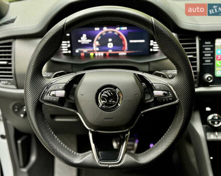 Белый Шкода Kodiaq, объемом двигателя 1.97 л и пробегом 22 тыс. км за 49500 $, фото 24 на Automoto.ua