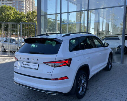 Белый Шкода Kodiaq, объемом двигателя 1.98 л и пробегом 68 тыс. км за 41000 $, фото 30 на Automoto.ua
