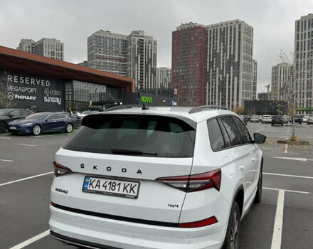 Білий Шкода Kodiaq, об'ємом двигуна 1.97 л та пробігом 36 тис. км за 45000 $, фото 5 на Automoto.ua