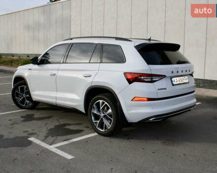 Білий Шкода Kodiaq, об'ємом двигуна 1.97 л та пробігом 24 тис. км за 45300 $, фото 17 на Automoto.ua