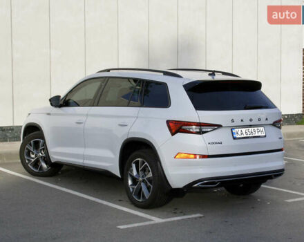 Білий Шкода Kodiaq, об'ємом двигуна 1.97 л та пробігом 24 тис. км за 45300 $, фото 3 на Automoto.ua
