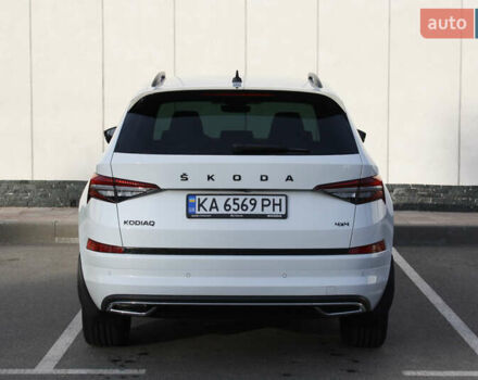 Белый Шкода Kodiaq, объемом двигателя 1.97 л и пробегом 24 тыс. км за 45100 $, фото 5 на Automoto.ua