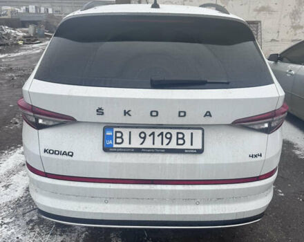 Белый Шкода Kodiaq, объемом двигателя 1.98 л и пробегом 16 тыс. км за 40700 $, фото 3 на Automoto.ua