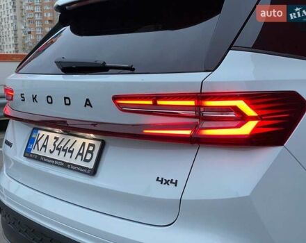 Белый Шкода Kodiaq, объемом двигателя 1.98 л и пробегом 7 тыс. км за 47999 $, фото 18 на Automoto.ua