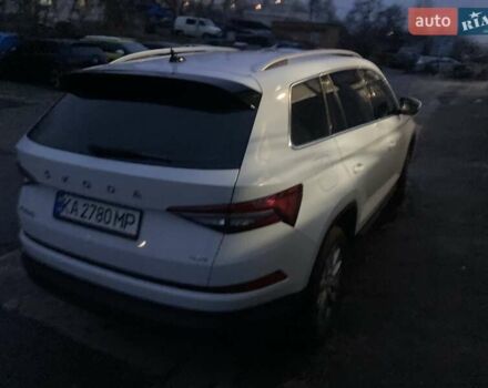 Белый Шкода Kodiaq, объемом двигателя 1.98 л и пробегом 45 тыс. км за 37500 $, фото 9 на Automoto.ua