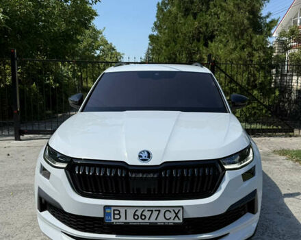 Белый Шкода Kodiaq, объемом двигателя 1.97 л и пробегом 5 тыс. км за 46800 $, фото 3 на Automoto.ua