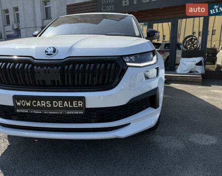 Білий Шкода Kodiaq, об'ємом двигуна 1.98 л та пробігом 13 тис. км за 40500 $, фото 8 на Automoto.ua