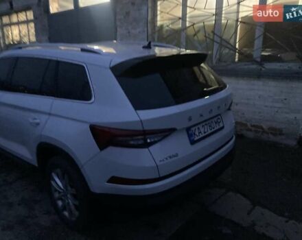 Белый Шкода Kodiaq, объемом двигателя 1.98 л и пробегом 45 тыс. км за 37500 $, фото 8 на Automoto.ua