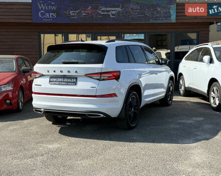 Білий Шкода Kodiaq, об'ємом двигуна 1.98 л та пробігом 13 тис. км за 40500 $, фото 10 на Automoto.ua