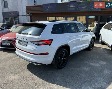 Білий Шкода Kodiaq, об'ємом двигуна 1.98 л та пробігом 13 тис. км за 40500 $, фото 13 на Automoto.ua