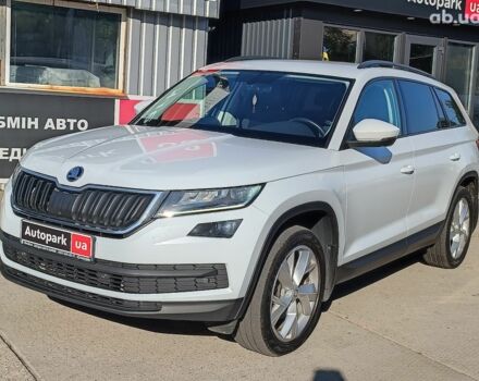 Білий Шкода Kodiaq, об'ємом двигуна 2 л та пробігом 125 тис. км за 29790 $, фото 1 на Automoto.ua