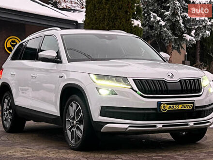 Білий Шкода Kodiaq, об'ємом двигуна 1.97 л та пробігом 147 тис. км за 26900 $, фото 1 на Automoto.ua