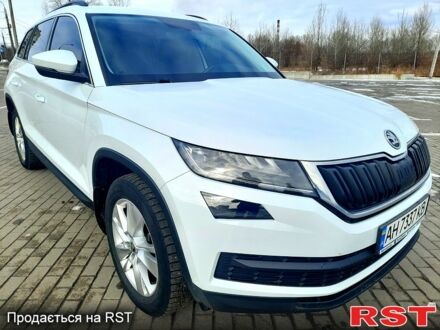 Белый Шкода Kodiaq, объемом двигателя 2 л и пробегом 130 тыс. км за 27500 $, фото 1 на Automoto.ua