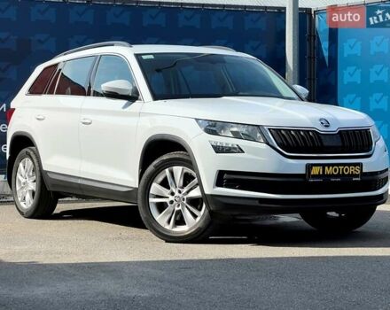 Білий Шкода Kodiaq, об'ємом двигуна 1.98 л та пробігом 123 тис. км за 25500 $, фото 1 на Automoto.ua