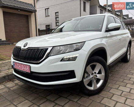 Білий Шкода Kodiaq, об'ємом двигуна 2 л та пробігом 240 тис. км за 21950 $, фото 1 на Automoto.ua