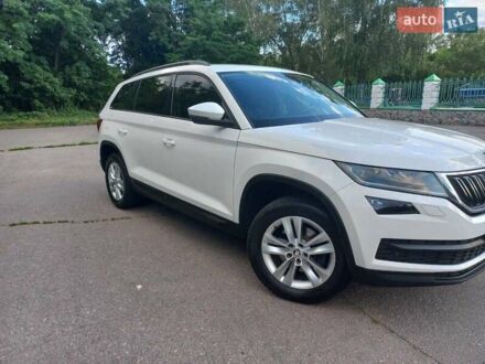 Белый Шкода Kodiaq, объемом двигателя 2 л и пробегом 241 тыс. км за 21900 $, фото 1 на Automoto.ua