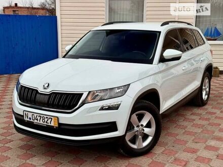 Белый Шкода Kodiaq, объемом двигателя 1.97 л и пробегом 226 тыс. км за 24100 $, фото 1 на Automoto.ua