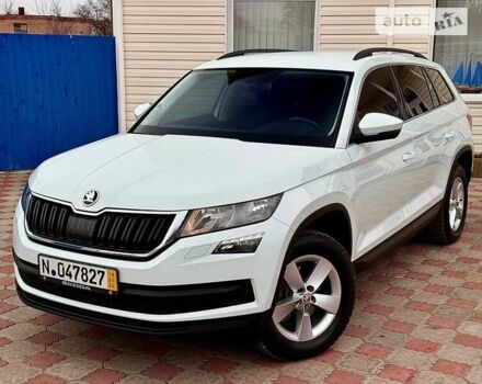 Белый Шкода Kodiaq, объемом двигателя 1.97 л и пробегом 226 тыс. км за 24100 $, фото 1 на Automoto.ua