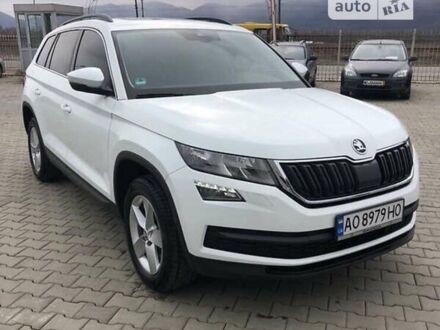 Білий Шкода Kodiaq, об'ємом двигуна 2 л та пробігом 174 тис. км за 28523 $, фото 1 на Automoto.ua