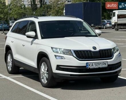 Білий Шкода Kodiaq, об'ємом двигуна 1.97 л та пробігом 149 тис. км за 23700 $, фото 1 на Automoto.ua