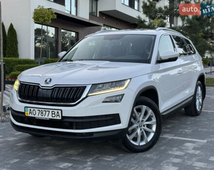 Білий Шкода Kodiaq, об'ємом двигуна 2 л та пробігом 170 тис. км за 26900 $, фото 1 на Automoto.ua