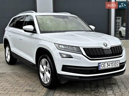 Белый Шкода Kodiaq, объемом двигателя 1.97 л и пробегом 135 тыс. км за 34300 $, фото 1 на Automoto.ua