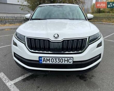 Белый Шкода Kodiaq, объемом двигателя 1.97 л и пробегом 228 тыс. км за 27198 $, фото 1 на Automoto.ua