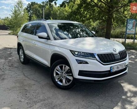 Білий Шкода Kodiaq, об'ємом двигуна 1.98 л та пробігом 95 тис. км за 26500 $, фото 1 на Automoto.ua