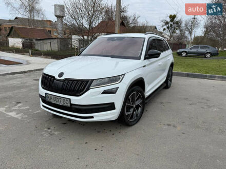 Шкода Kodiaq 2019 у Звенигородка на Automoto.ua Білий Шкода Kodiaq, об'ємом двигуна 1.97 л та пробігом 207 тис. км за 33000 $, фото 1 на Automoto.ua