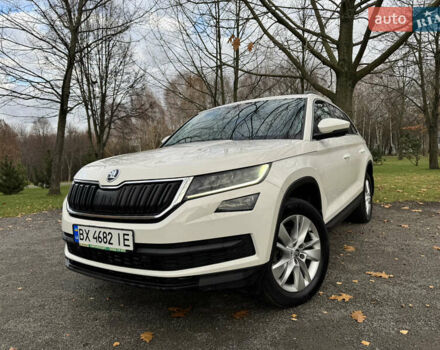 Білий Шкода Kodiaq, об'ємом двигуна 1.97 л та пробігом 131 тис. км за 29750 $, фото 1 на Automoto.ua