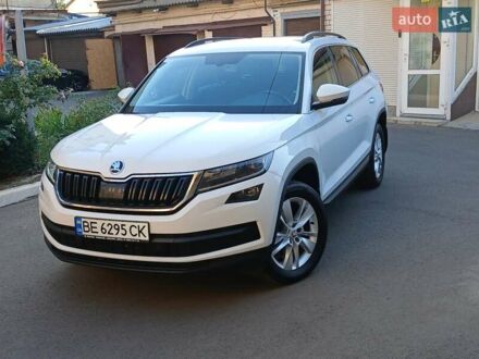 Білий Шкода Kodiaq, об'ємом двигуна 1.98 л та пробігом 38 тис. км за 27500 $, фото 1 на Automoto.ua