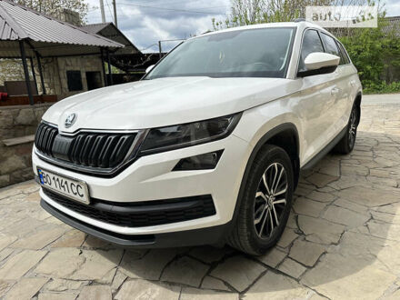 Білий Шкода Kodiaq, об'ємом двигуна 1.97 л та пробігом 51 тис. км за 32700 $, фото 1 на Automoto.ua