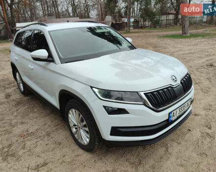 Білий Шкода Kodiaq, об'ємом двигуна 1.98 л та пробігом 74 тис. км за 29500 $, фото 1 на Automoto.ua