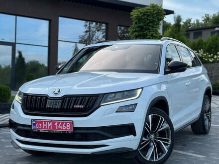 Білий Шкода Kodiaq, об'ємом двигуна 2 л та пробігом 194 тис. км за 34500 $, фото 1 на Automoto.ua