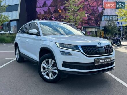 Белый Шкода Kodiaq, объемом двигателя 1.98 л и пробегом 72 тыс. км за 28990 $, фото 1 на Automoto.ua
