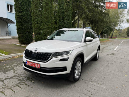 Белый Шкода Kodiaq, объемом двигателя 1.97 л и пробегом 237 тыс. км за 26500 $, фото 1 на Automoto.ua