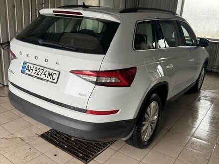 Белый Шкода Kodiaq, объемом двигателя 1.98 л и пробегом 85 тыс. км за 25700 $, фото 1 на Automoto.ua