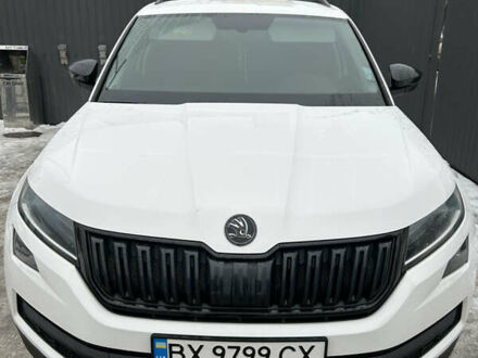 Білий Шкода Kodiaq, об'ємом двигуна 1.98 л та пробігом 69 тис. км за 31000 $, фото 1 на Automoto.ua