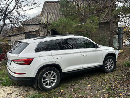 Белый Шкода Kodiaq, объемом двигателя 1.9 л и пробегом 78 тыс. км за 30900 $, фото 1 на Automoto.ua