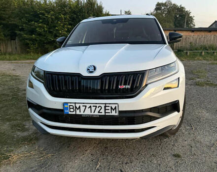 Білий Шкода Kodiaq, об'ємом двигуна 1.97 л та пробігом 160 тис. км за 39000 $, фото 1 на Automoto.ua