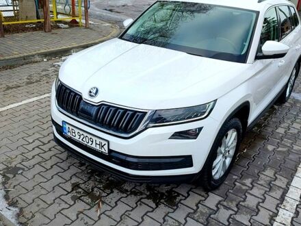 Белый Шкода Kodiaq, объемом двигателя 2 л и пробегом 50 тыс. км за 35300 $, фото 1 на Automoto.ua