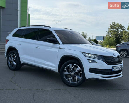 Белый Шкода Kodiaq, объемом двигателя 2 л и пробегом 109 тыс. км за 36500 $, фото 1 на Automoto.ua